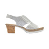 Босоножки  Rieker  белый  кожа F-80569 фото в интернет-магазине | Omadey.ru