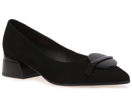 Туфли  El Tempo  черный  велюр натуральный Z-400274 фото в интернет-магазине | Omadey.ru