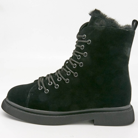 Ботинки  Betsy  черный  замша искусств. Z-8088 фото в интернет-магазине | Omadey.ru