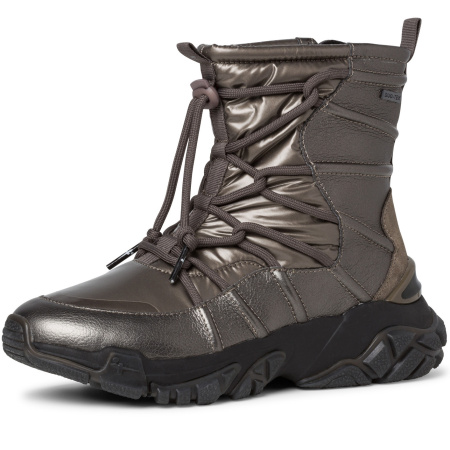 Ботинки  Tamaris  коричневый  текстиль Z-90291 фото в интернет-магазине | Omadey.ru