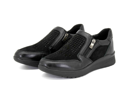 Полуботинки  Salamander  черный  кожа Z-8722 фото в интернет-магазине | Omadey.ru