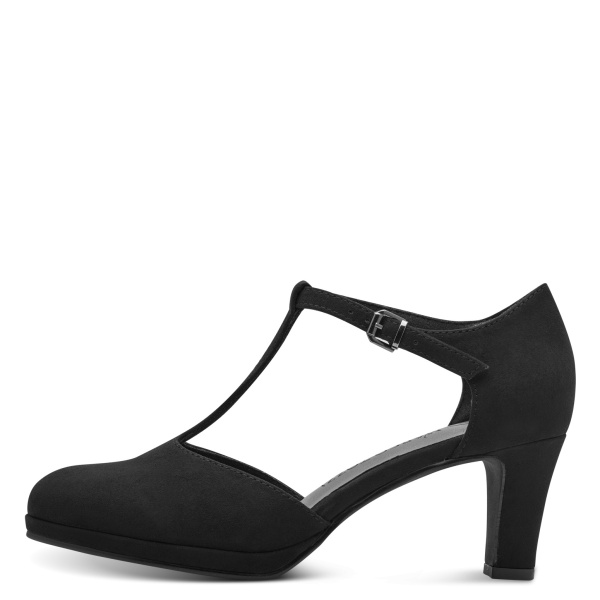 Фото Туфли  Marco Tozzi  черный  текстиль Z-400352