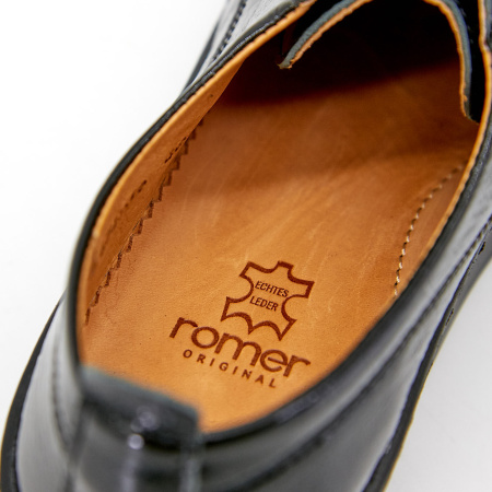 Туфли  Romer  черный  кожа лаковая F-90676 фото в интернет-магазине | Omadey.ru