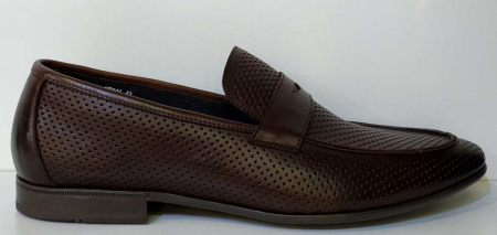 Туфли  Roberto Rossini  коричневый  кожа F-71019 фото в интернет-магазине | Omadey.ru