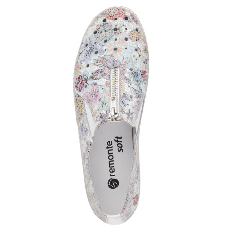 Слипоны Remonte  мультицвет  кожа F-80290 фото в интернет-магазине | Omadey.ru