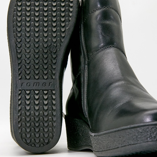 Фото Полусапоги  Romer  черный  кожа Z-100886