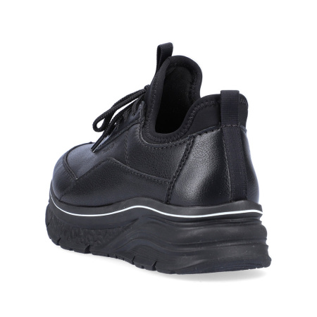 Кроссовки  женские Rieker  черный  кожа/кожа искусств. Z-200139 фото в интернет-магазине | Omadey.ru