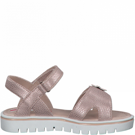 Сандалии  S.Oliver  розовый металлик  иск. материал F-90799 фото в интернет-магазине | Omadey.ru
