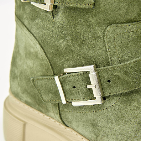 Ботинки  Dakkem  хаки  нубук Z-100400 фото в интернет-магазине | Omadey.ru