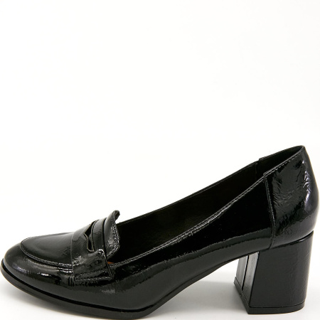 Туфли  Betsy  черный  кожа лаковая искусств. Z-8434 фото в интернет-магазине | Omadey.ru