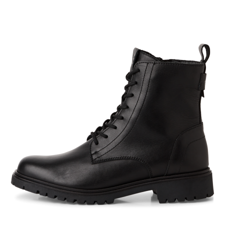 Ботинки  Tamaris  черный  кожа Z-400511 фото в интернет-магазине | Omadey.ru