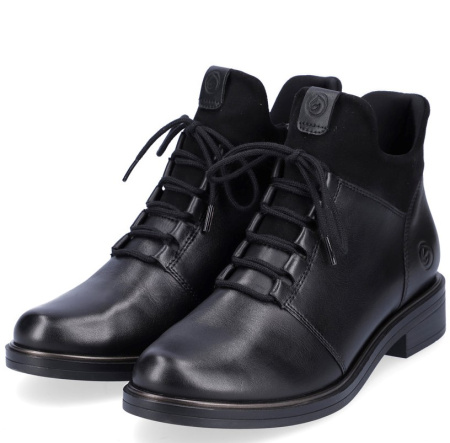 Ботинки  Remonte  черный  кожа/текстиль Z-200128 фото в интернет-магазине | Omadey.ru