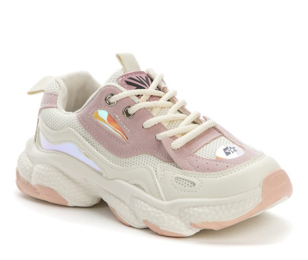 Кроссовки  Crosby  пудра  кожа искусств./текстиль F-100656 фото в интернет-магазине | Omadey.ru