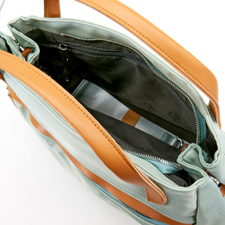 Сумка  мужские Fouvor  бирюзовый  текстиль c11573-turquoise фото в интернет-магазине | Omadey.ru