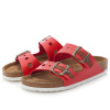 Шлепанцы  Rieker  красный  кожа искусств. F-90971 фото в интернет-магазине | Omadey.ru