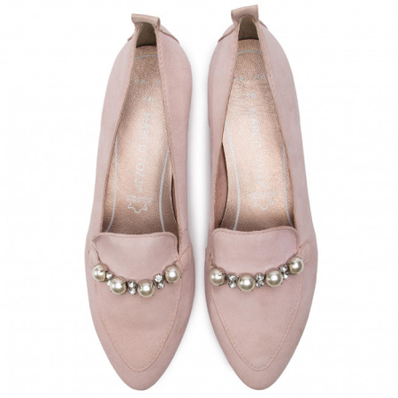 Туфли  Marco Tozzi  розовый  кожа F-7367 фото в интернет-магазине | Omadey.ru