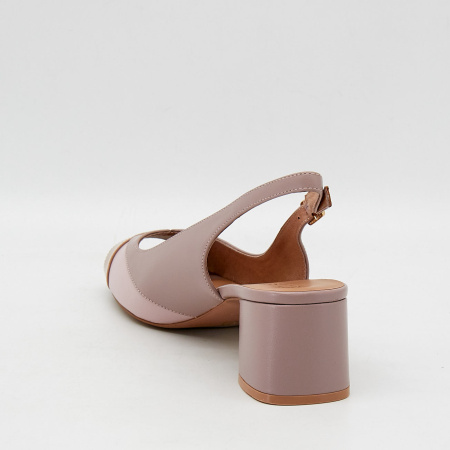 Босоножки  MYSET  розовый  шевро F-90611 фото в интернет-магазине | Omadey.ru