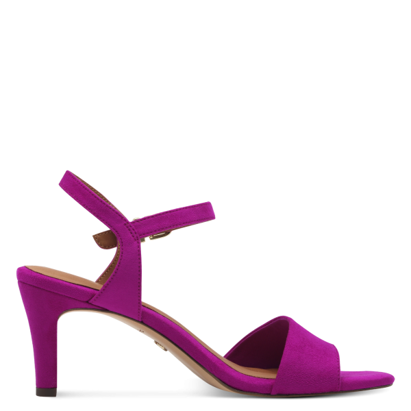 Фото Босоножки  Tamaris  розовый  текстиль F-400914