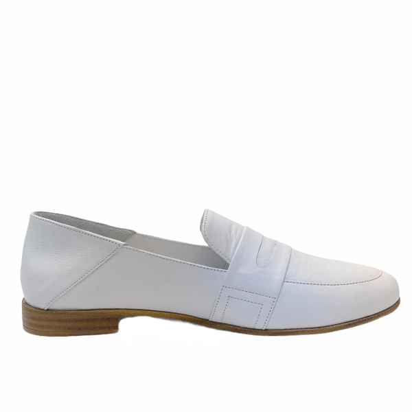 Фото Туфли  Rovigo  белый  кожа F-90958