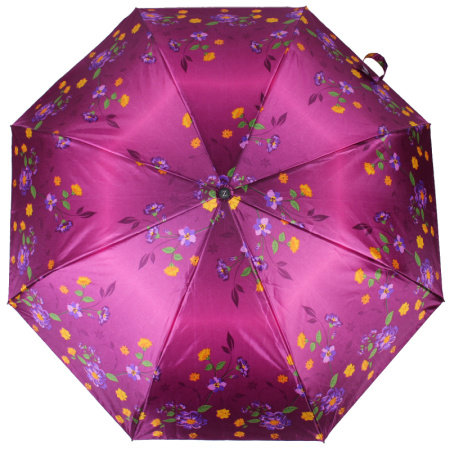 Зонт  Zemsa  фиолетовый  полиэстер c10288