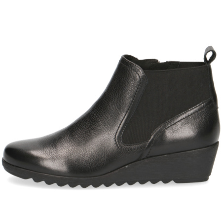 Ботинки  Caprice  черный  кожа Z-90077 фото в интернет-магазине | Omadey.ru