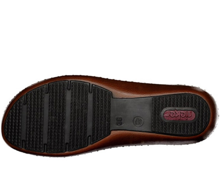 Туфли  Rieker  синий  кожа/кожа искусств. F-90050 фото в интернет-магазине | Omadey.ru