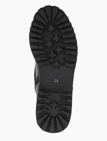 Ботинки  Baden  черный  кожа Z-89174 фото в интернет-магазине | Omadey.ru