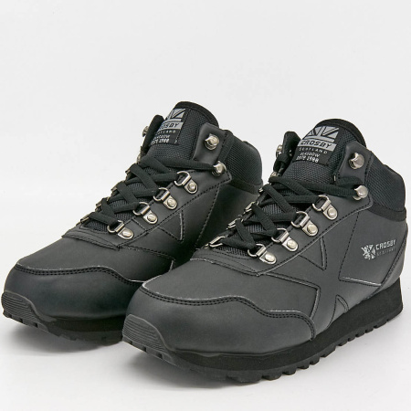 Ботинки  Crosby  черный  кожа искусств./оксфорд Z-8839 фото в интернет-магазине | Omadey.ru