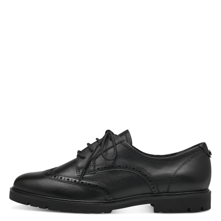 Туфли  Tamaris  черный  кожа Z-400520 фото в интернет-магазине | Omadey.ru