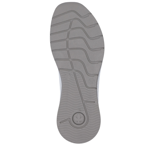 Фото Кроссовки Rieker белый кожа искусств./текстиль F-400028