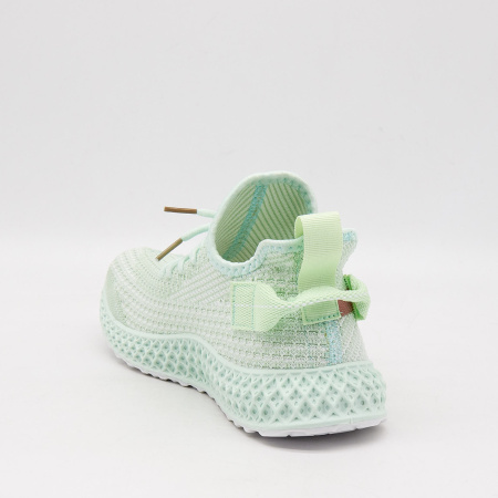 Кроссовки  Baden  зеленый  текстиль F-90240 фото в интернет-магазине | Omadey.ru