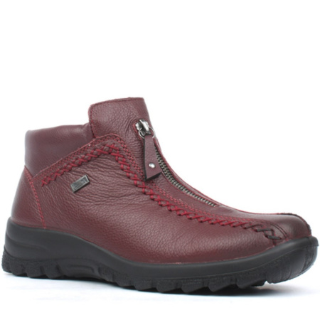 Ботинки  Rieker  бордовый  кожа/кожа искусств. Z-89149 фото в интернет-магазине | Omadey.ru