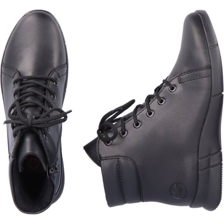 Ботинки  Rieker  черный  кожа/кожа искусств. Z-300113 фото в интернет-магазине | Omadey.ru