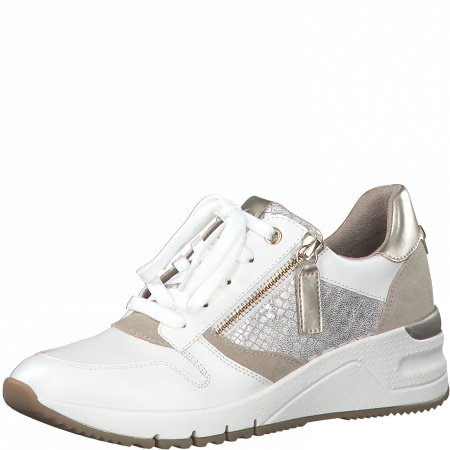 Кроссовки  женские Tamaris  белый  иск. материал F-90224 фото в интернет-магазине | Omadey.ru