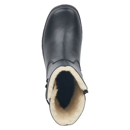 Полусапоги  женские Rieker  черный  кожа Z-200577 фото в интернет-магазине | Omadey.ru