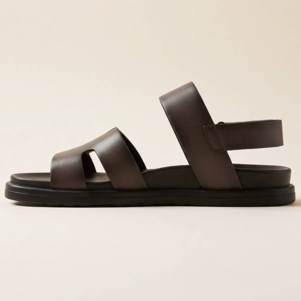 Фото Сандалии  Romitan  коричневый  кожа  F-401221