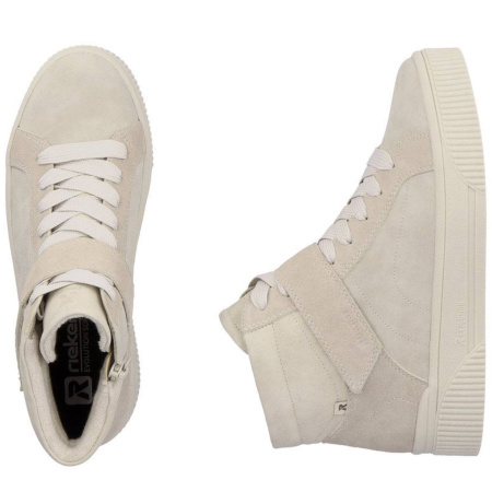 Ботинки  Rieker  бежевый  кожа/кожа искусств. Z-300145 фото в интернет-магазине | Omadey.ru