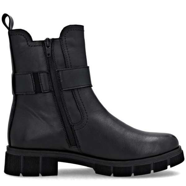 Фото Ботинки  Remonte  черный  кожа/кожа искусств. Z-400887