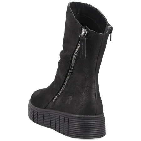 Ботинки  Rieker  черный  кожа Z-300150 фото в интернет-магазине | Omadey.ru