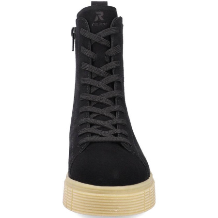 Ботинки  Rieker  черный  кожа/кожа искусств. Z-300148 фото в интернет-магазине | Omadey.ru