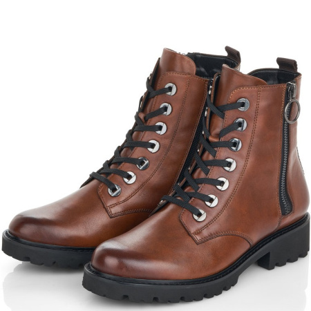 Ботинки  Remonte  коричневый  кожа   Z-400231 фото в интернет-магазине | Omadey.ru