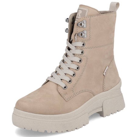 Ботинки  Rieker  бежевый  кожа Z-300159 фото в интернет-магазине | Omadey.ru