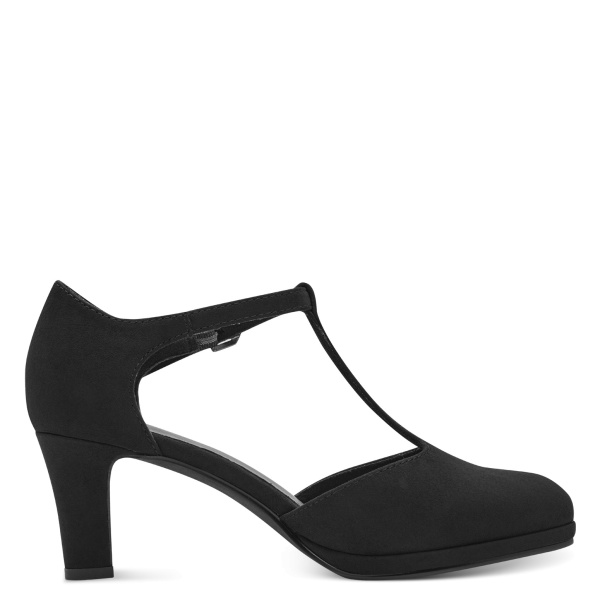 Фото Туфли  Marco Tozzi  черный  текстиль Z-400352