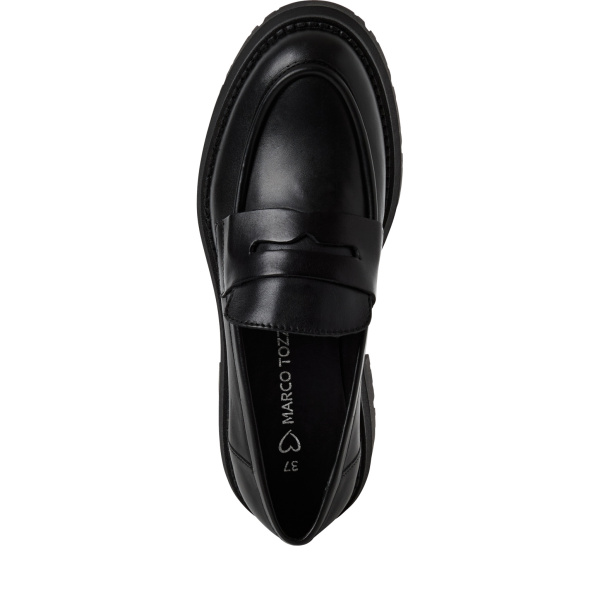 Фото Туфли  Marco Tozzi  черный  кожа Z-401006 Фото Туфли  Marco Tozzi  черный  кожа Z-401006