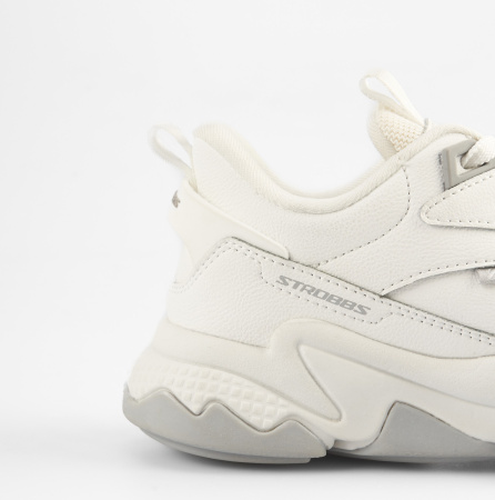 Кроссовки  Strobbs  белый  кожа Z-400306 фото в интернет-магазине | Omadey.ru