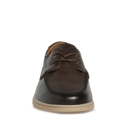 Туфли El Tempo коричневый кожа F-400275 фото в интернет-магазине | Omadey.ru