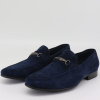Мокасины  Lucido Vienno  синий  замша F-71094 фото в интернет-магазине | Omadey.ru