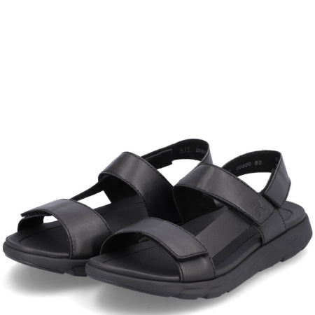 Сандалии  Rieker-Evolution  черный  кожа F-300475 фото в интернет-магазине | Omadey.ru