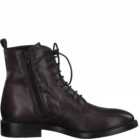 Ботинки  Tamaris  бордовый  кожа Z-100457 фото в интернет-магазине | Omadey.ru