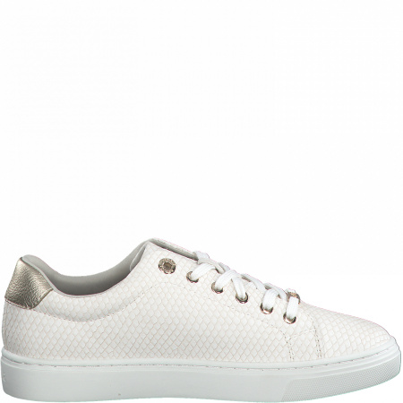 Кеды  женские S.Oliver  белый  иск. материал F-90327 фото в интернет-магазине | Omadey.ru